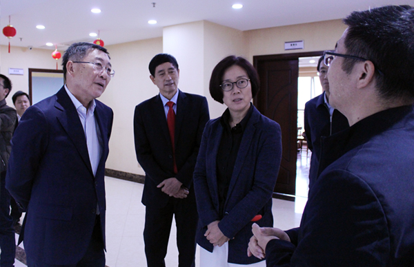 江西省委常委、贛州市委書記吳忠瓊蒞臨我司調(diào)研指導工作